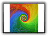 Magic Spiral (Elements) 130x130cm 