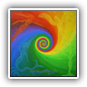 Magic Spiral (Elements) 130x130cm 5130006