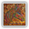 Rainbow Horse 55x50cm 95700